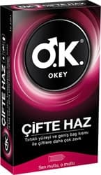 Okey Çifte Haz 10'lu Prezervatif ürün görseli