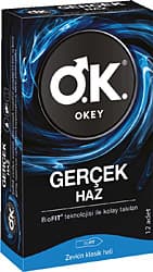 Okey Gerçek Haz 12'li Prezervatif ürün görseli