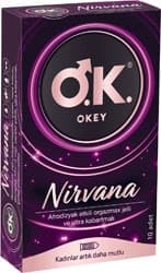 Okey Nirvana 10'lu Prezervatif ürün görseli