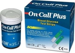On Call Plus 50'li Şeker Ölçüm Çubuğu ürün görseli