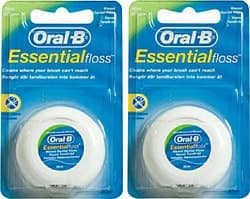 Oral-B Essential Floss Nane Aromalı 50 m 2 Adet Mumlu Diş İpi ürün görseli