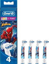 Oral-B Spiderman 4'lü Çocuk Diş Fırçası Başlığı ürün görseli