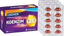 Osende Koenzim 100 mg Q10 30 Yumuşak Kapsül ürün görseli