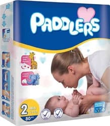Paddlers 2 Numara Mini 80'li Bebek Bezi ürün görseli