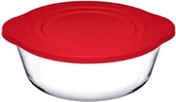 Paşabahçe 59133 840 cc Plastik Kapaklı Yuvarlak Borcam ürün görseli