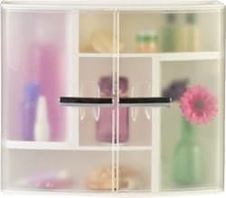 Primanova M-09416 Şeffaf Naturel Banyo Ecza Dolabı ürün görseli