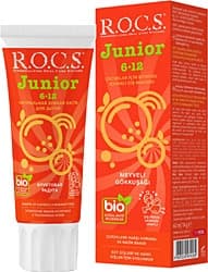 R.O.C.S. Meyveli Gökkuşağı Tadında 6-12 Yaş 60 ml Florürsüz Çocuk Diş Macunu ürün görseli
