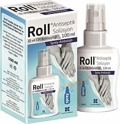 Roll Antiseptik Solüsyon 100 ml Sprey El Dezenfektanı ürün görseli