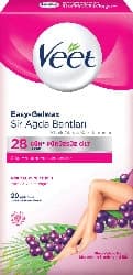 Veet Professional Normal Ciltler için Bacak ve Vücut Bölgesine Özel 20'li Sir Ağda Bandı ürün görseli