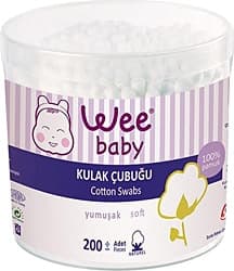 Wee Baby 200'lü Pamuklu Bebek Kulak Çubuğu ürün görseli