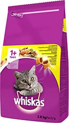 Whiskas Tavuklu ve Sebzeli 3.8 kg Yetişkin Kuru Kedi Maması ürün görseli