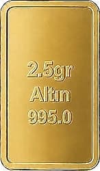 2.5 gr 24 Ayar Gram Altın ürün görseli