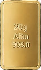 20 gr 24 Ayar 995.0 Milyem Gram Altın ürün görseli