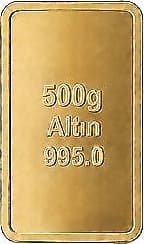 500 gr 24 Ayar Külçe Altın ürün görseli