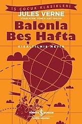 Balonla Beş Hafta (Kısaltılmış Metin) - Jules Verne İş Bankası Kültür Yayınları ürün görseli