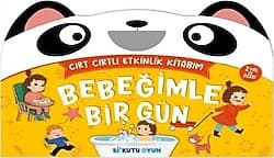 Bebeğimle Bir Gün - Cırt Cırtlı Etkinlik Kitabım (2+ Yaş) - Ayşenur K. Peltek ürün görseli