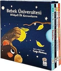 Bebek Üniversitesi - Hikayeli İlk Kavramlarım 1 (4 Kitap Set) - Çağrı Odabaşı ürün görseli