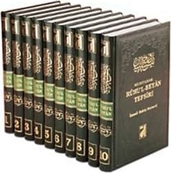 Ruhu'l Beyan Tefsiri 10 Cilt Takım - İsmail Hakkı Bursevi ürün görseli