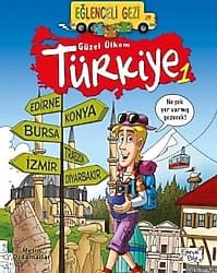 Eğlenceli Gezi - Güzel Ülkem Türkiye 1 - Metin Özdamarlar ürün görseli