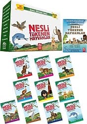 Nesli Tükenen Hayvanlar Hikaye Serisi (10 Kitap) - Sema Sürmeli Ünlü ürün görseli