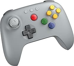 8Bitdo 64 Bluetooth Gri Kablolu/Kablosuz Oyun Kolu ürün görseli