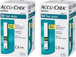 Accu-Chek Active 50'li 2 Paket Şeker Ölçüm Çubuğu ürün görseli