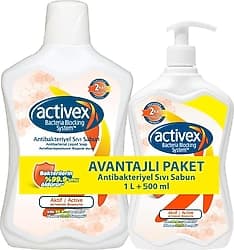 Activex Antibakteriyel Sıvı Sabun 1 lt + 500 ml ürün görseli