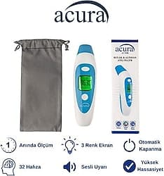 Acura AC-9280 Kulaktan ve Alından Ateş Ölçer ürün görseli