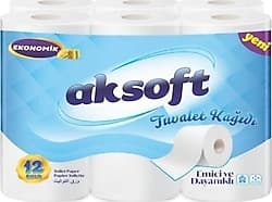 Aksoft 12'li Tuvalet Kağıdı ürün görseli