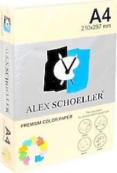 Alex Schoeller A4 80 gr 500 Yaprak Renkli Fotokopi Kağıdı Krem ürün görseli