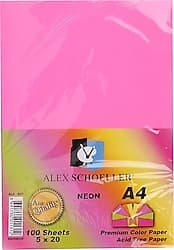 Alex Schoeller A4 Fosforlu 5 Renk 100 Yaprak Renkli Fotokopi Kağıdı ürün görseli