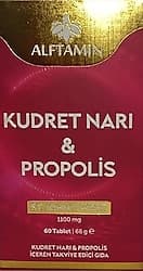 Alftamin Kudret Narı Propolis 1100 mg 60 Tablet ürün görseli