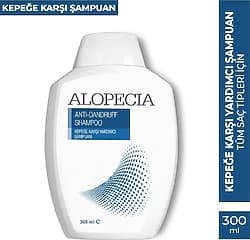 Alopecia Anti Dandruff 300 ml Kepeğe Karşı Şampuan ürün görseli