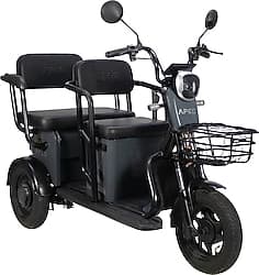 Apec APM5 1000 W 3 Tekerlekli Elektrikli Motosiklet Gri ürün görseli