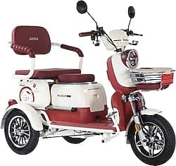 Arora Rüzgar New 900 W 3 Tekerlekli Elektrikli Motosiklet Kırmızı ürün görseli