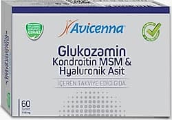 Avicenna Glukozamin Kondroitin MSM Hyaluronik Asit 60 Tablet ürün görseli