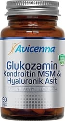 Avicenna Glukozamin Kondroitin MSM Hyaluronik Asit 90 Tablet ürün görseli