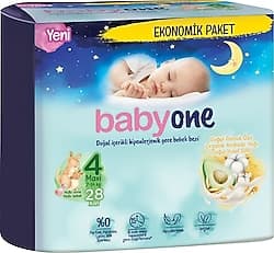 Babyone Gece 4 Beden Maxi 28'li Bebek Bezi ürün görseli