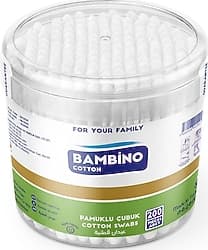 Bambino Cotton 200'lü Kulak Çubuğu ürün görseli