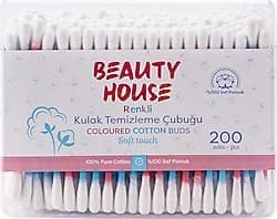 Beauty House Renkli 200'lü Kulak Çubuğu ürün görseli