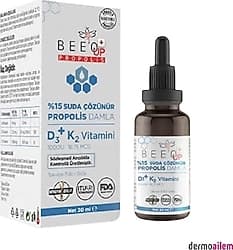 Bee'o Up %15 Propolis D3+K2 Damla 20 ml ürün görseli