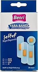 Benri Şeffaf Yara Bandı 20'li ürün görseli
