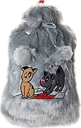 Biggdesign Dogs Gri Peluş Sıcak Su Torbası ürün görseli
