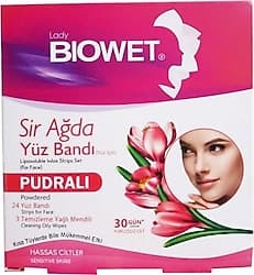 Biowet Pudralı Yüz için 27'li Sir Ağda Bandı ürün görseli