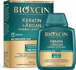 Bioxcin Keratin & Argan 300 ml Onarıcı Şampuan ürün görseli
