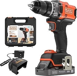 Black+Decker BLD682D1XK Tek Akülü 2 Ah Matkap ürün görseli
