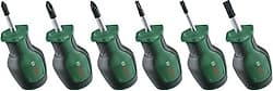 Bosch 1600A032UK 6 Parça Kısa Topaç Tornavida Seti ürün görseli