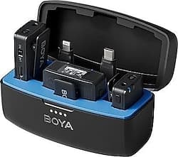 Boya Boyamic All-in-One 2'li Kablosuz Yaka Mikrofonu ürün görseli