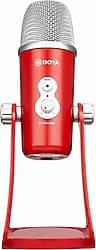 Boya BY-PM700R Kırmızı USB Canlı Yayın Mikrofon ürün görseli