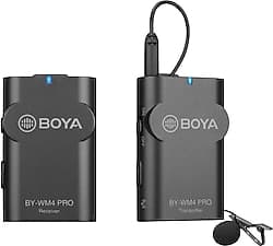 Boya BY-WM4 Pro K1 Vlogger ve Youtuber Kablosuz Yaka Mikrofonu ürün görseli